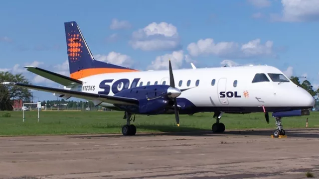Sol se viene con todo (nuevo avión y nueva ruta)