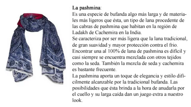 La pashmina