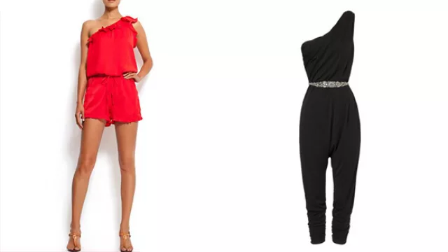 Rojo y negro para noche