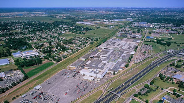 El enorme predio de más de 100 hectáreas, 25 de ellas cubiertas en Pachecho