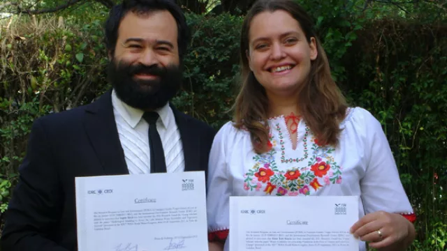 Están casados, son investigadores y se llevaron el premio a la investigación del año
