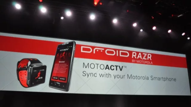 Motorola y sus nombres impronunciables: Razr y MotoActv