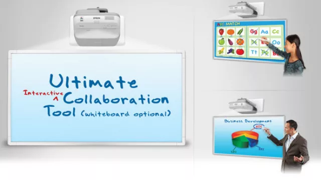 Tecnología para el aula: Proyector + pizarra interactiva