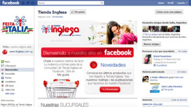 Uruguay: Tienda Inglesa lidera el Quién es Quién en Facebook 2011