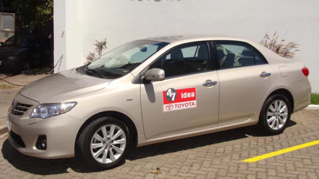 Corolla, el mediano de Toyota