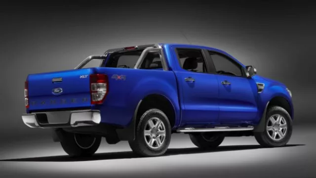 La Ranger desde atrás