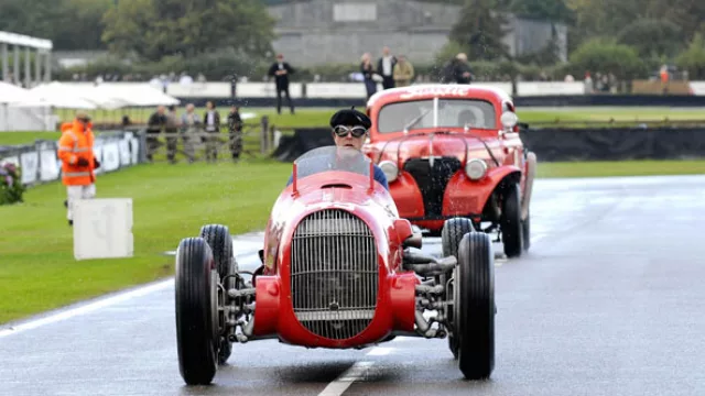 Los autos de Fangio en Goodwood
