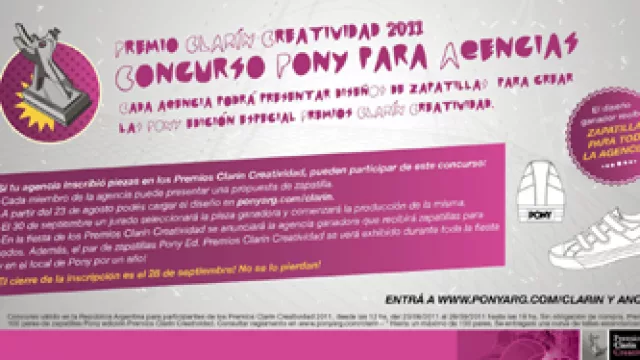 Pony con Clarín a bordo