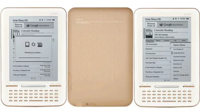 El nicho de los e-readers suma Iriver (by Google)
