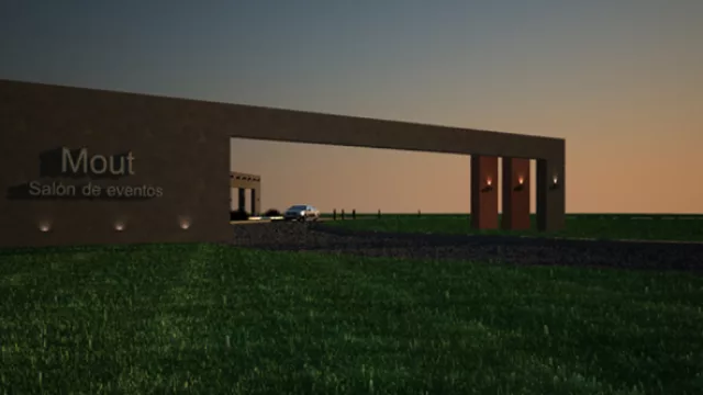 El salón cuenta con 1.200 m2 cubiertos y tiene una capacidad para 500 personas sentadas 