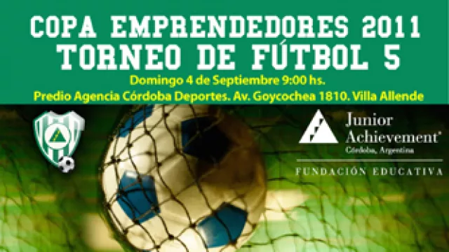 Copa Emprendedores 2011: fútbol solidario by Fundación Junior Achievement