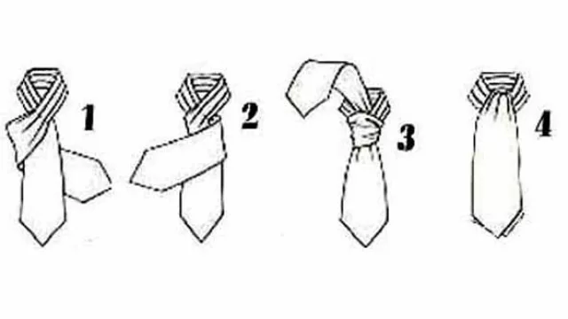 Opción sencilla y formal. Puedes fijar el nudo con un alfiler para que no se deslice