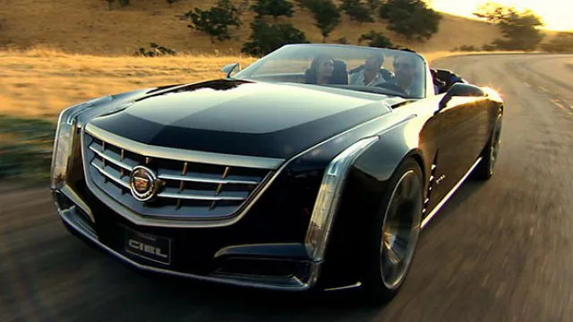 Espectacular Cadillac Ciel (si esto no es un bote...)