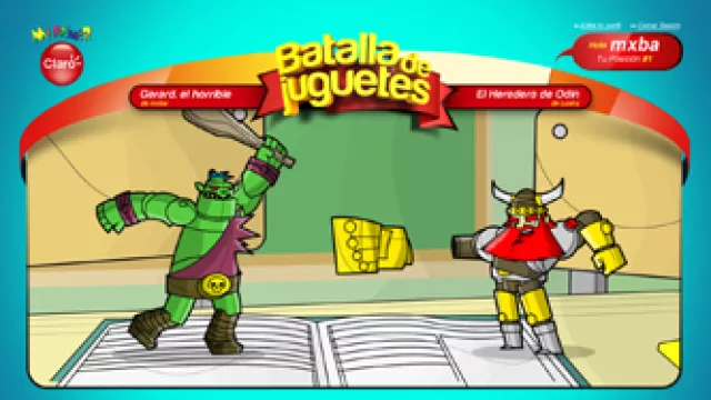 Claro hace pelear a los juguetes