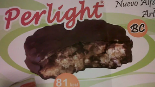 Los alfajores de cereal de Perlight: alfajores light... pero a medias