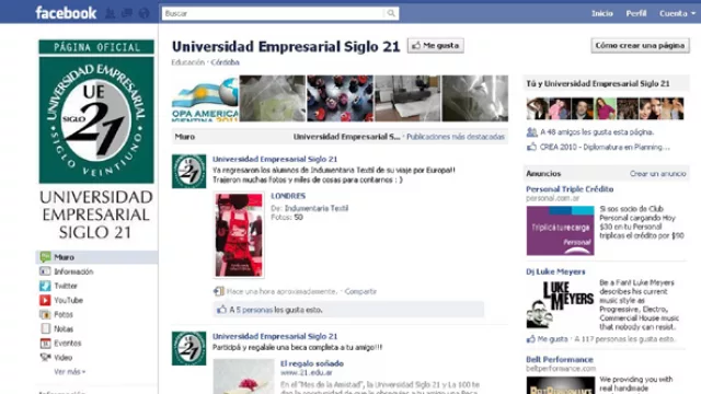 ¡Woow! La UES 21 ya tiene 16.000 seguidores (y está en el puesto 27 de Ranking Social)