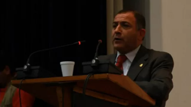 Juez con Binner en Córdoba