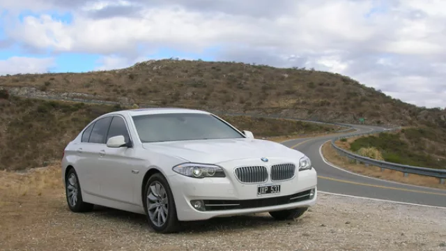 Caminos de montaña, ámbito ideal para el 550i