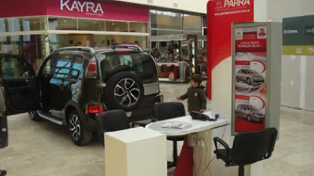 Parra dice presente también en Villa Allende Shopping