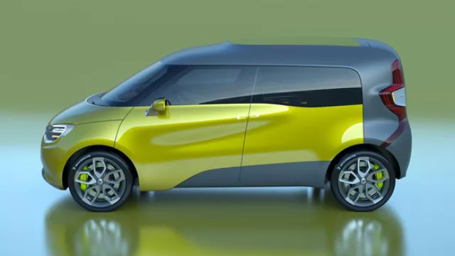 De perfil recupera un cierto aire al Avantime