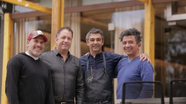 Matías Causa, Javier Martínez; Miguel Escalante y Miguel González.