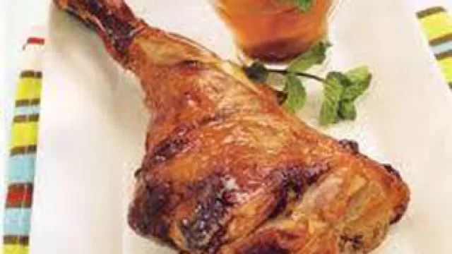 Paletilla de cordero a la mandarina (¡ñam, ñam!)