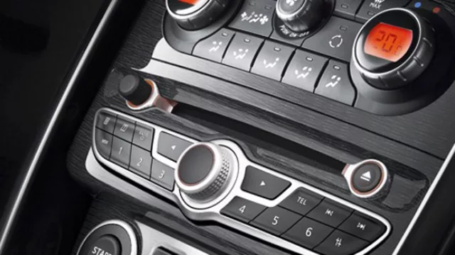 Sutil cambio en consola central