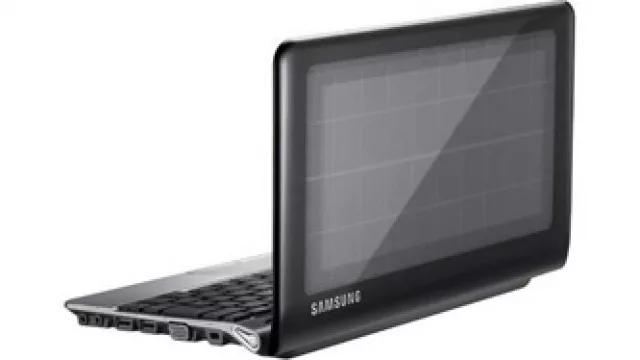 Más autonomía: una netbook Samsung que se carga con energía solar