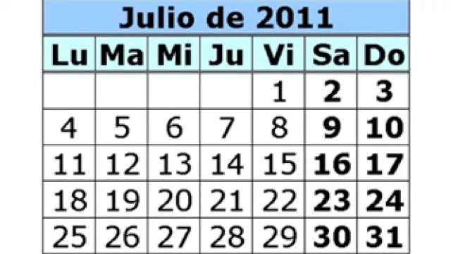 Con 5 viernes, 5 sábados y 5 domingos en julio gastronomía y entretenimientos tendrán su agosto