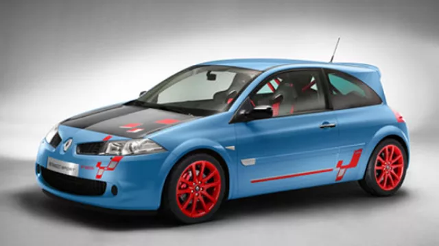 Megane R26.R sobre la generación anterior