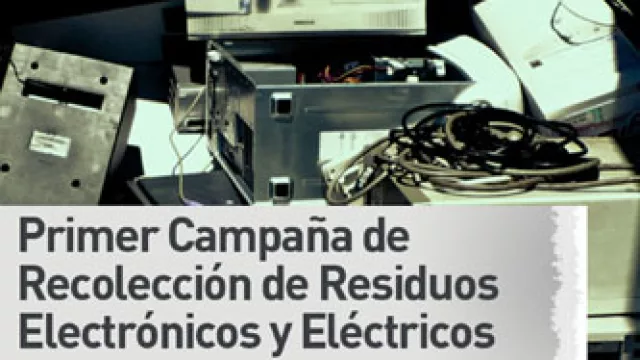 Villa María preserva el medio ambiente y recolecta basura electrónica (pero no pilas)