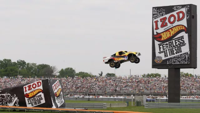 Salto en plena ejecución