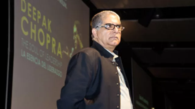 Chile: La receta de Deepak Chopra para ser un líder integral