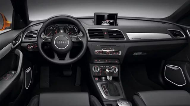 Interior diferente a los Audi actuales; menos conservador