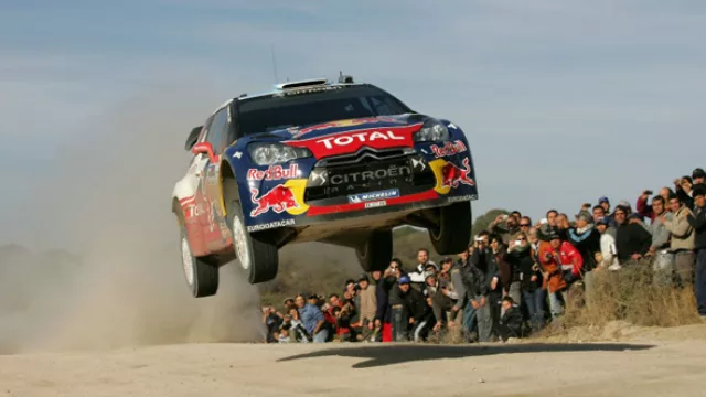 Sébastien Loeb “volando”