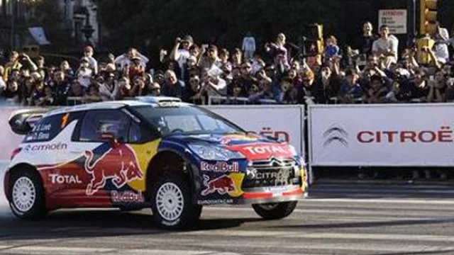 El DS3 en la exhibición en el Obelisco