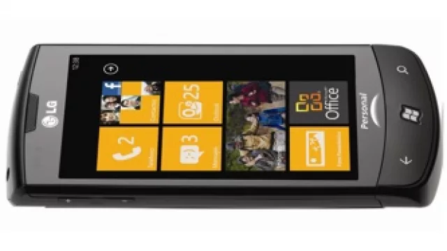 LG Optimus 7 E900, el primero con Windows Phone 7