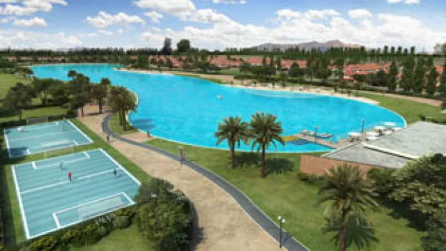 Crystal Lagoons ya trabaja en 30 proyectos de lagunas artificiales en Chile