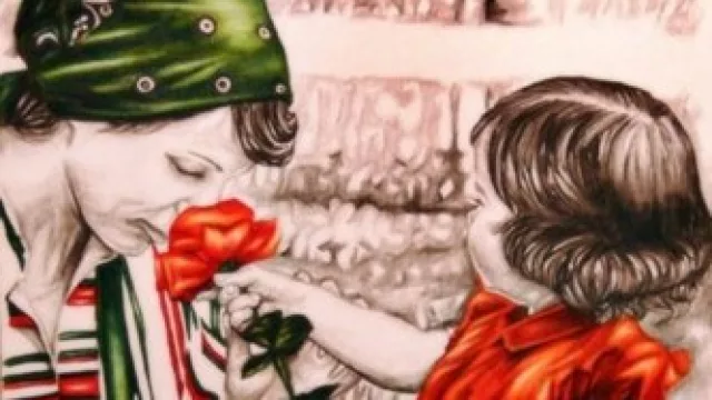 Yolanda Pantín, Vitral de la mujer sola