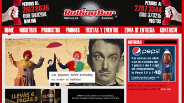 Uruguay: No te quedes sin brindar… Rolling Bar entrega hasta 100 pedidos en una noche