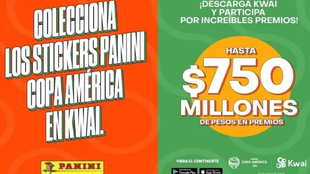 ¡Si hay fútbol, hay álbum! Kwai y Panini lanzaron el álbum digital de la Copa América 2021 (y $ 750 millones en premios)
