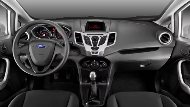 Interior sobrio, tal vez demasiado