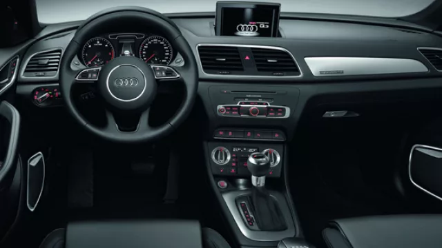 Mucho design en su interior. Audi se atrevió a innovar