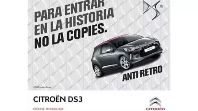 Citroën y su campaña “Anti-Retro” para el DS3