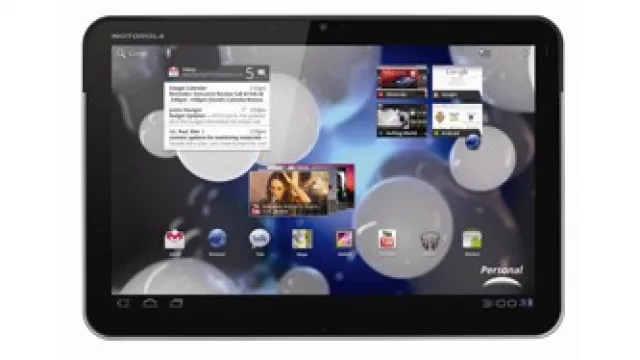 La Xoom viene con dual-core de 1 GHz y memoria RAM de 1 GB