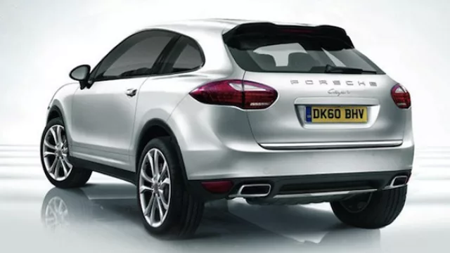 De atrás también se parece al Cayenne