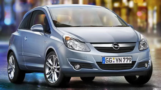 Opel Corsa D europeo, plataforma del Cobalt