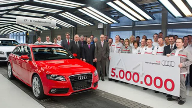 Audi A4 y un récord para la historia: 5.000.000 de unidades
