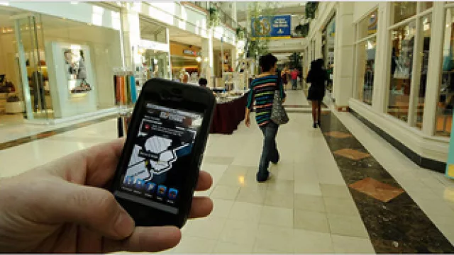 GPS para guiarse dentro de edificios y malls (tendencia que baja de EE.UU.)