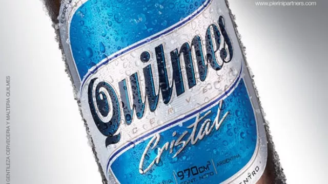 ¡Ahora sí! Nos tomemos una Quilmes 